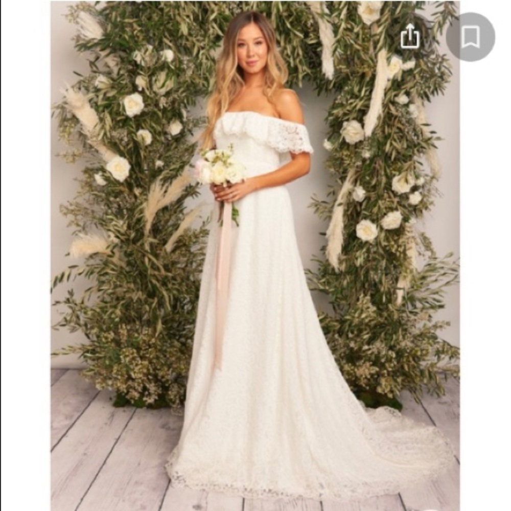 Show me your mumu Karolina bridal gown